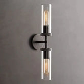 Knurlat Glas Upp-och-Ner Lampor